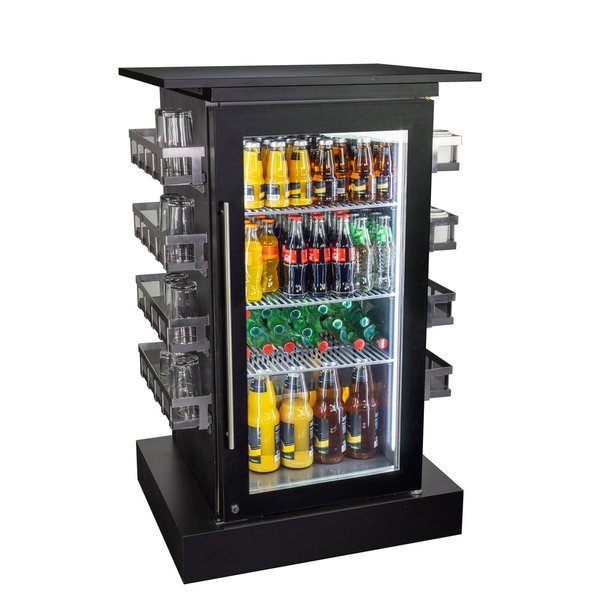 Konferenzkühlschrank - 85 Liter- mit 1 Glastür